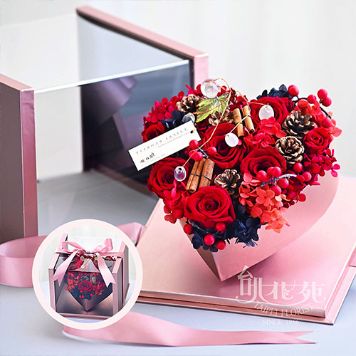 TF10517永生花  浪漫聖誕系列